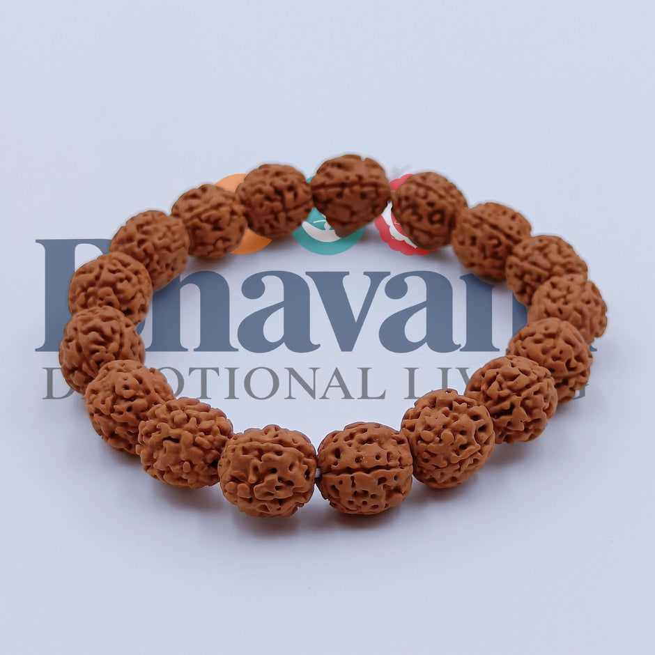 Pathri Rudraksha Bracelet, Smoother Surface
