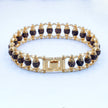 Gold Plated Rudraksha Bracelet for Men