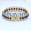 Gold Plated Rudraksha Bracelet for Men
