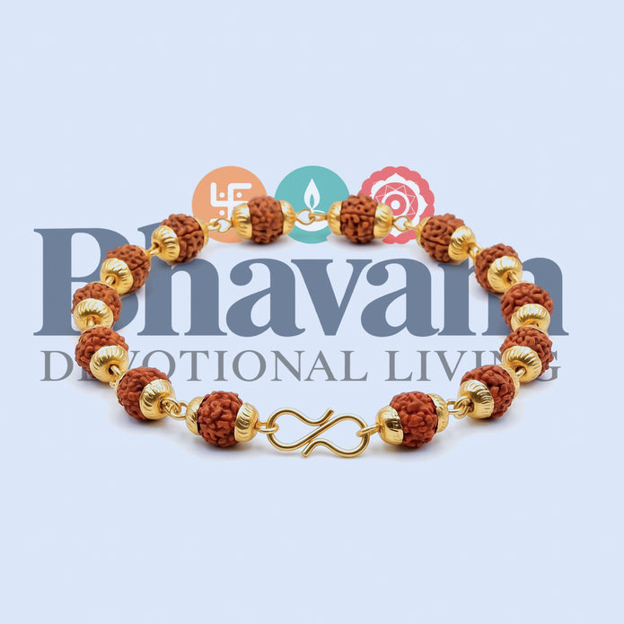 Panchamukhi Bracelet, Gold Cap