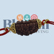 EkMukhi Daana Single with Silk, Gold Cap