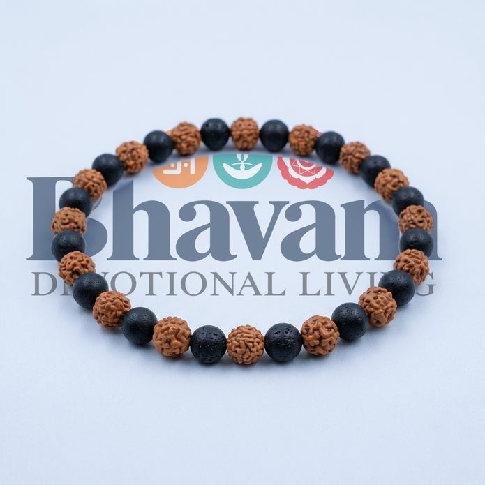 Karungali + Rudraksha Bracelet