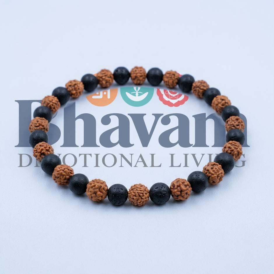 Karungali + Rudraksha Bracelet