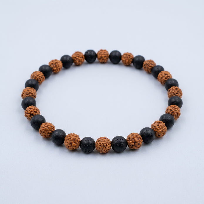 Karungali + Rudraksha Bracelet