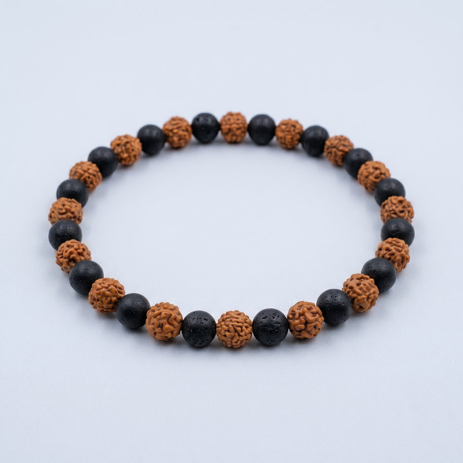 Karungali + Rudraksha Bracelet
