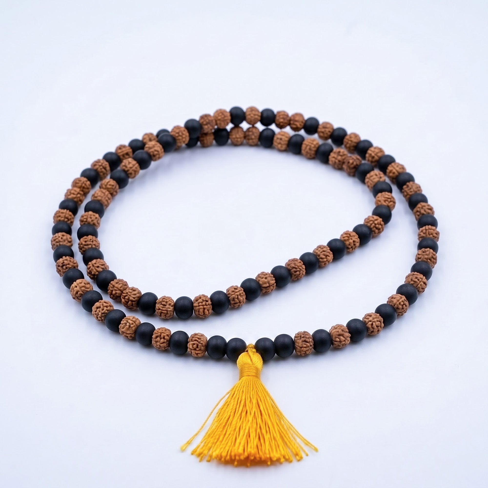 Karungali + Rudraksha Mala