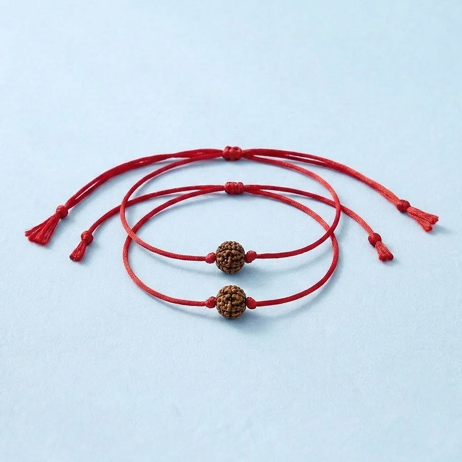 Rudraksha Red Thread Bracelet