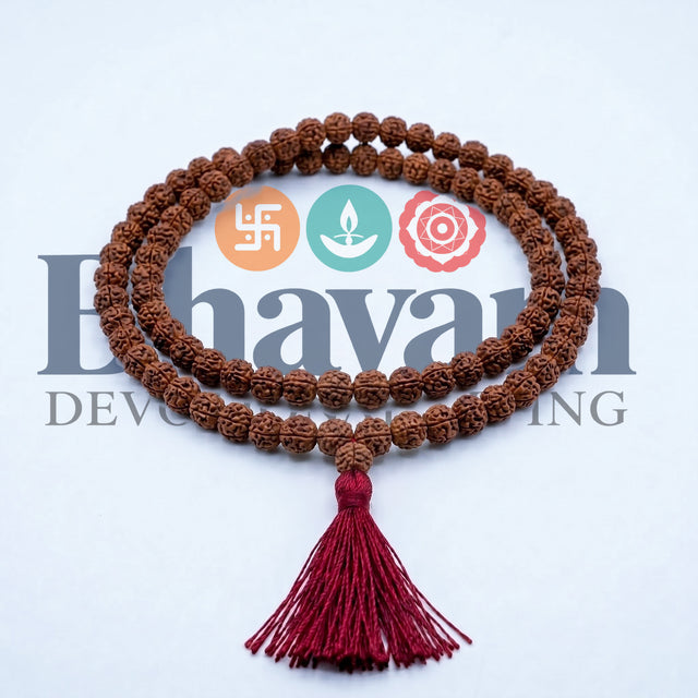 Panchamukhi Rudraksha Mala